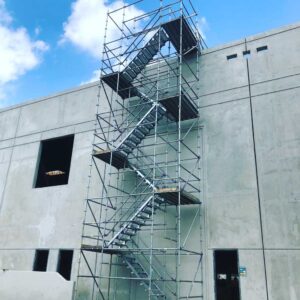 Stair Tower Scaffold by Major Scaffold Los Angeles