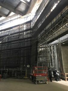 Netting & Shrinkwrap Containment by Major Scaffold Los Angeles